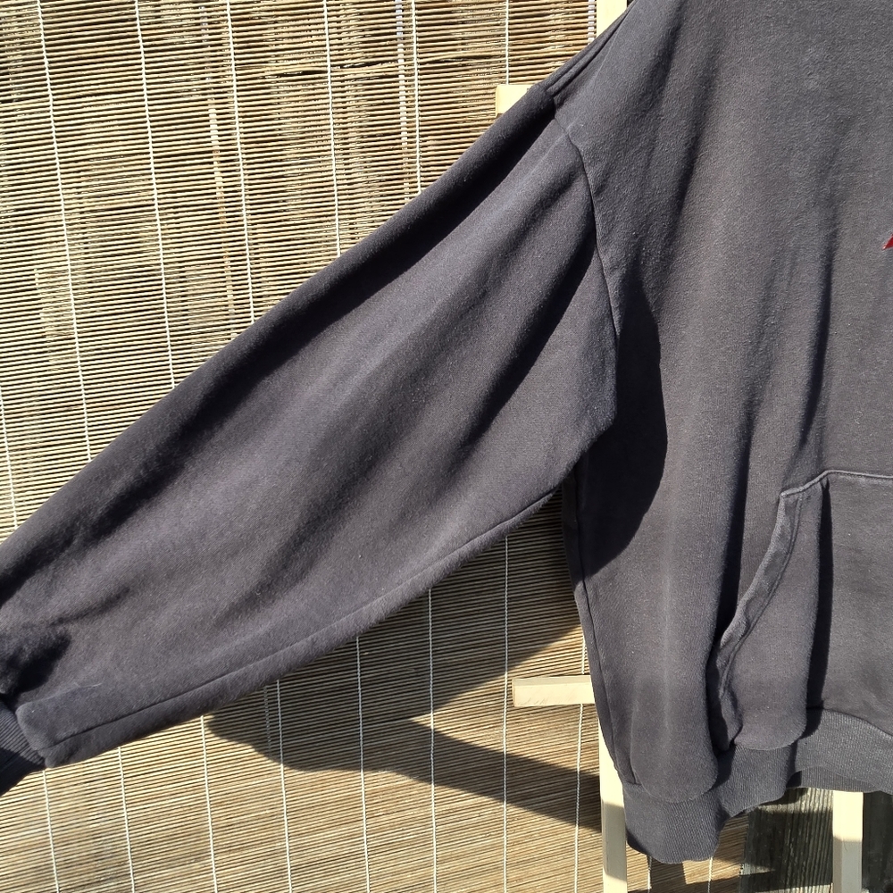Pacsun Budweiser Charcoal Hoodie Sweatshirt with Logo Mens Size XL - Picture 9 of 14